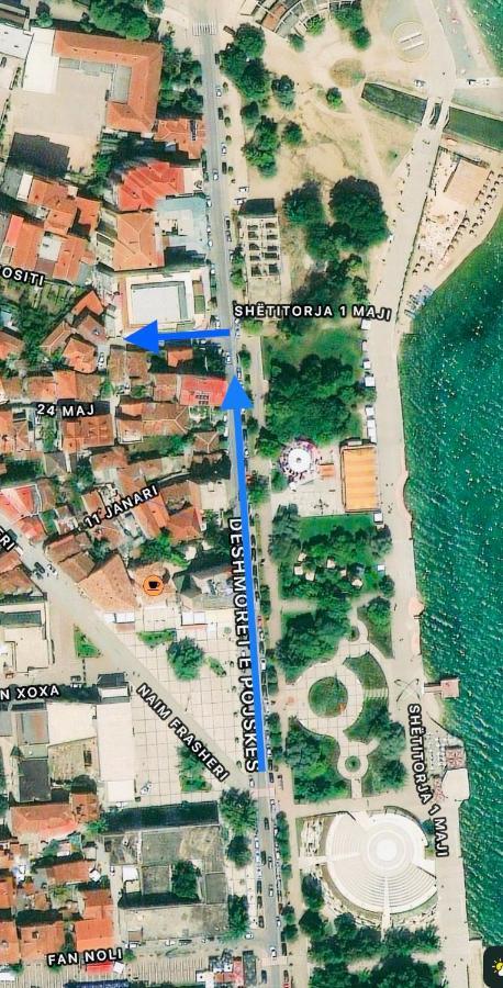 Vila Nikolla Pogradec Eksteriør bilde